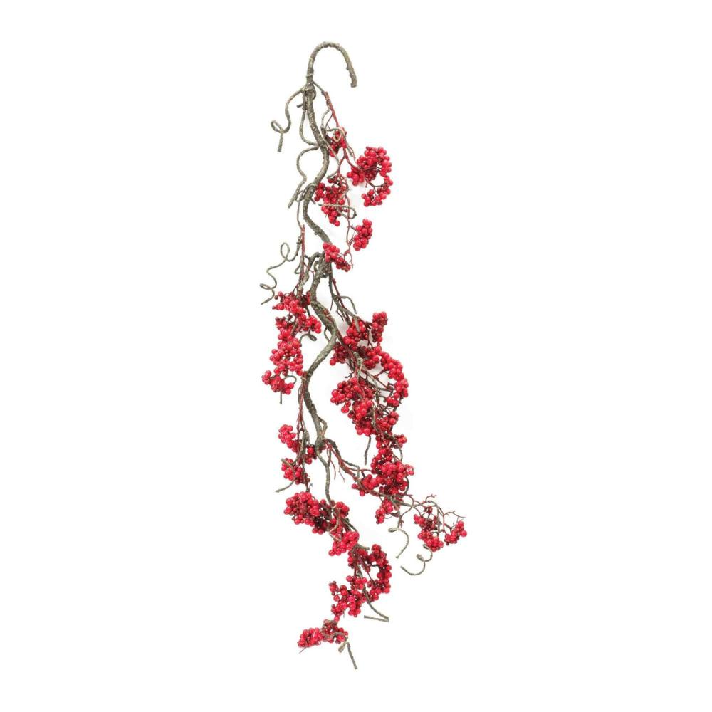 Berry Garland | Berry Twig Artificial Christmas Garlands – 2.75′ x 9" – Unlit – Set of 3 Garland Berry Garland