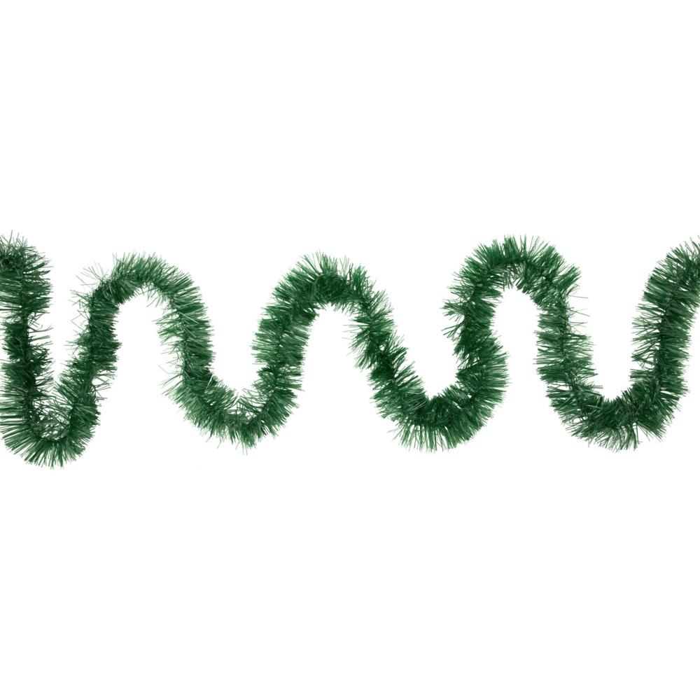 Classic Tinsel Garland | Tinsel Artificial Commercial Christmas Garland – 50′ x 2.75" – Green – Unlit Classic Tinsel Garland Classic Tinsel Garland