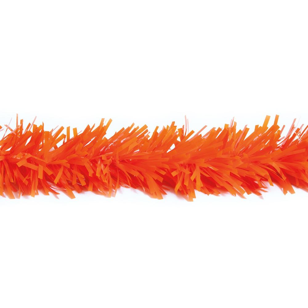 Specialty Garland | 25′ Orange Metallic Twist Novelty Christmas Garland Garland Specialty Garland