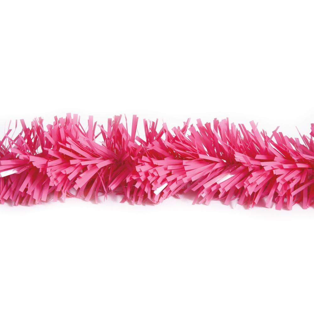 Specialty Garland | 25′ Pink Metallic Twist Novelty Christmas Garland Garland Specialty Garland