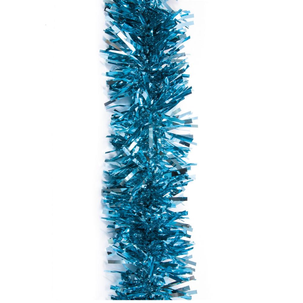 Specialty Garland | 25′ Turquoise Blue Metallic Twist Novelty Christmas Garland Garland Specialty Garland