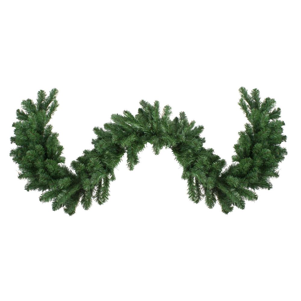 Traditional Pine Garland | 9′ x 14" Colorado Spruce Artificial Christmas Garland – Unlit Garland Traditional Pine Garland