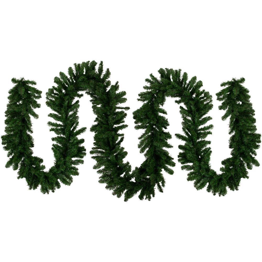 Traditional Pine Garland | Balsam Pine Artificial Commercial Christmas Garland – 50′ x 12" – Unlit Garland Traditional Pine Garland