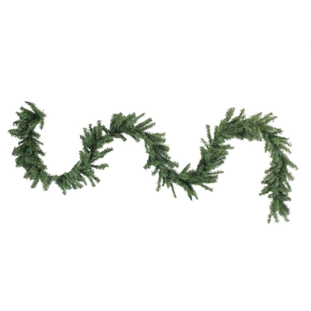 Traditional Pine Garland | Canadian Pine Artificial Commercial Christmas Garland – 50′ x 8" – Unlit Garland Traditional Pine Garland