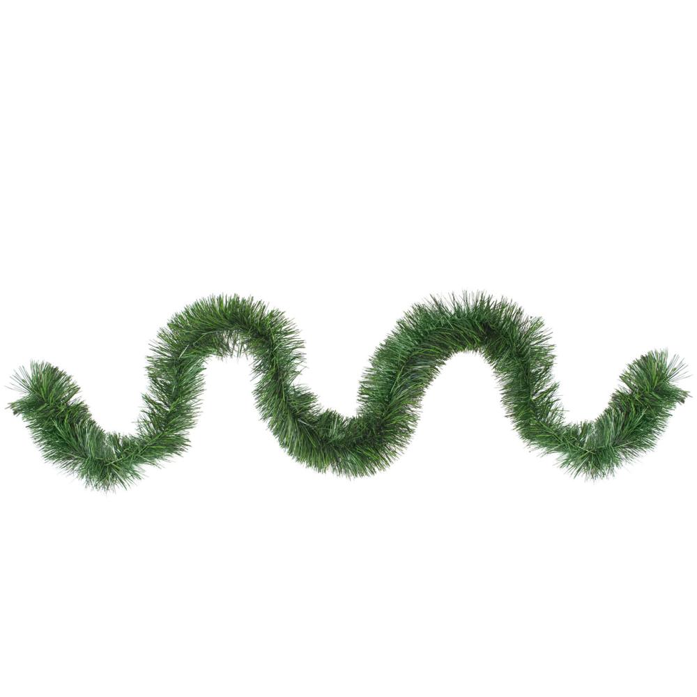 Traditional Pine Garland | Two Tone Pine Artificial Christmas Garland – 50′ x 4.75" – Unlit Garland Traditional Pine Garland