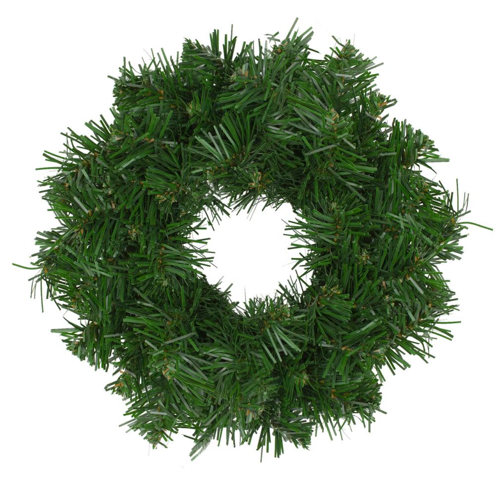 Traditional Pine Wreaths | 8" Deluxe Windsor Pine Artificial Christmas Wreath – Unlit Traditional Pine Wreaths Traditional Pine Wreaths