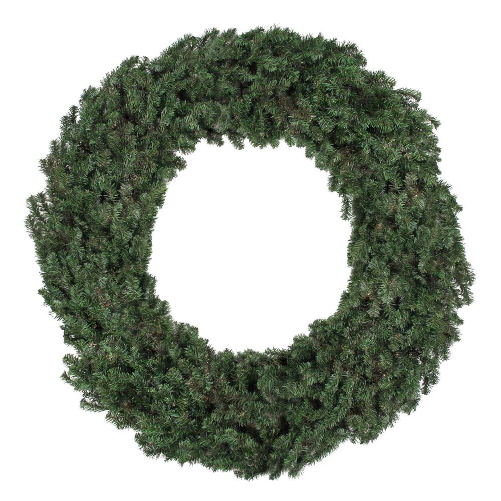 Traditional Pine Wreaths | Commercial Size Canadian Pine Artificial Christmas Wreath – 8′ – Unlit Traditional Pine Wreaths Traditional Pine Wreaths