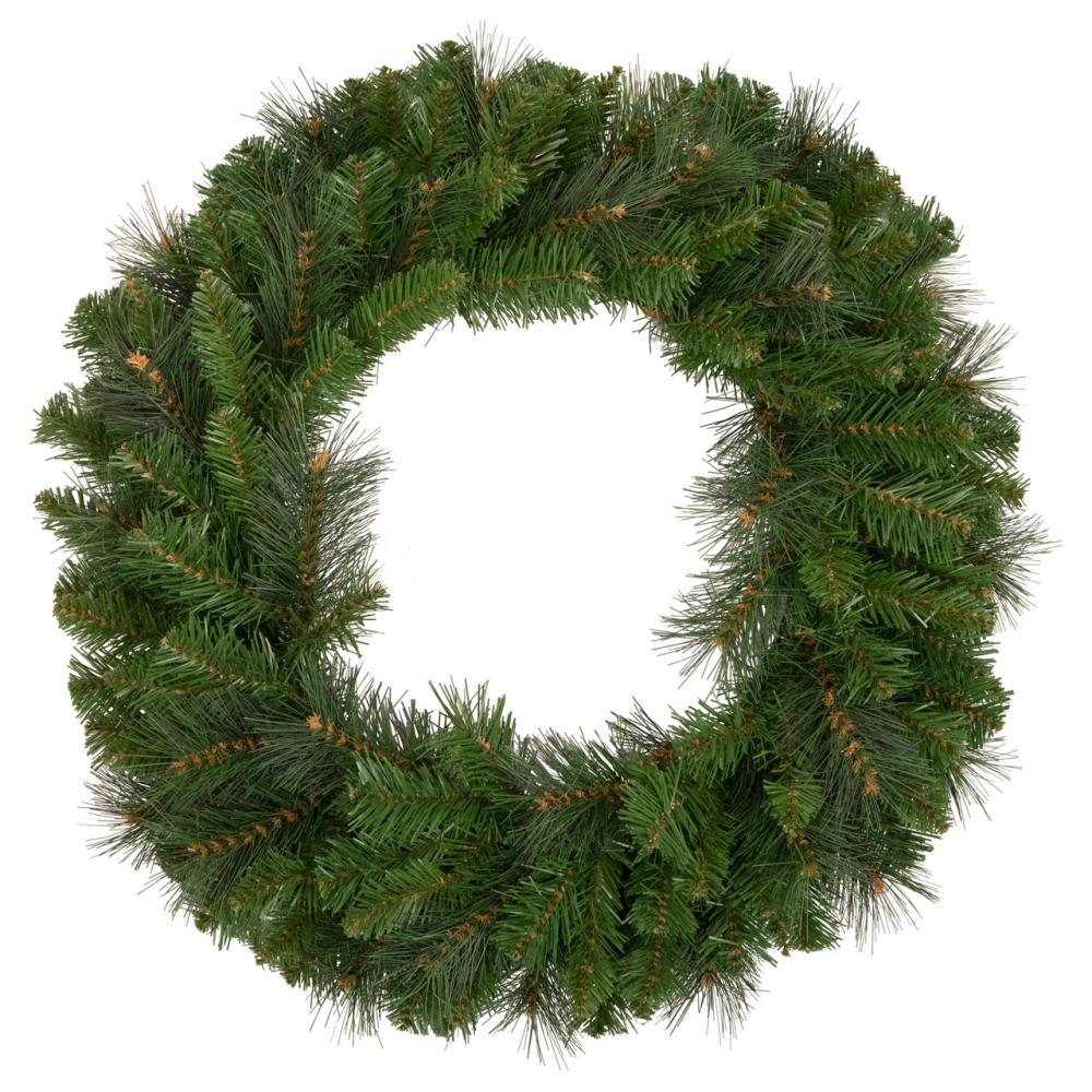 Traditional Pine Wreaths | Mixed Beaver Pine Artificial Christmas Wreath, 24-Inch, Unlit Traditional Pine Wreaths Traditional Pine Wreaths