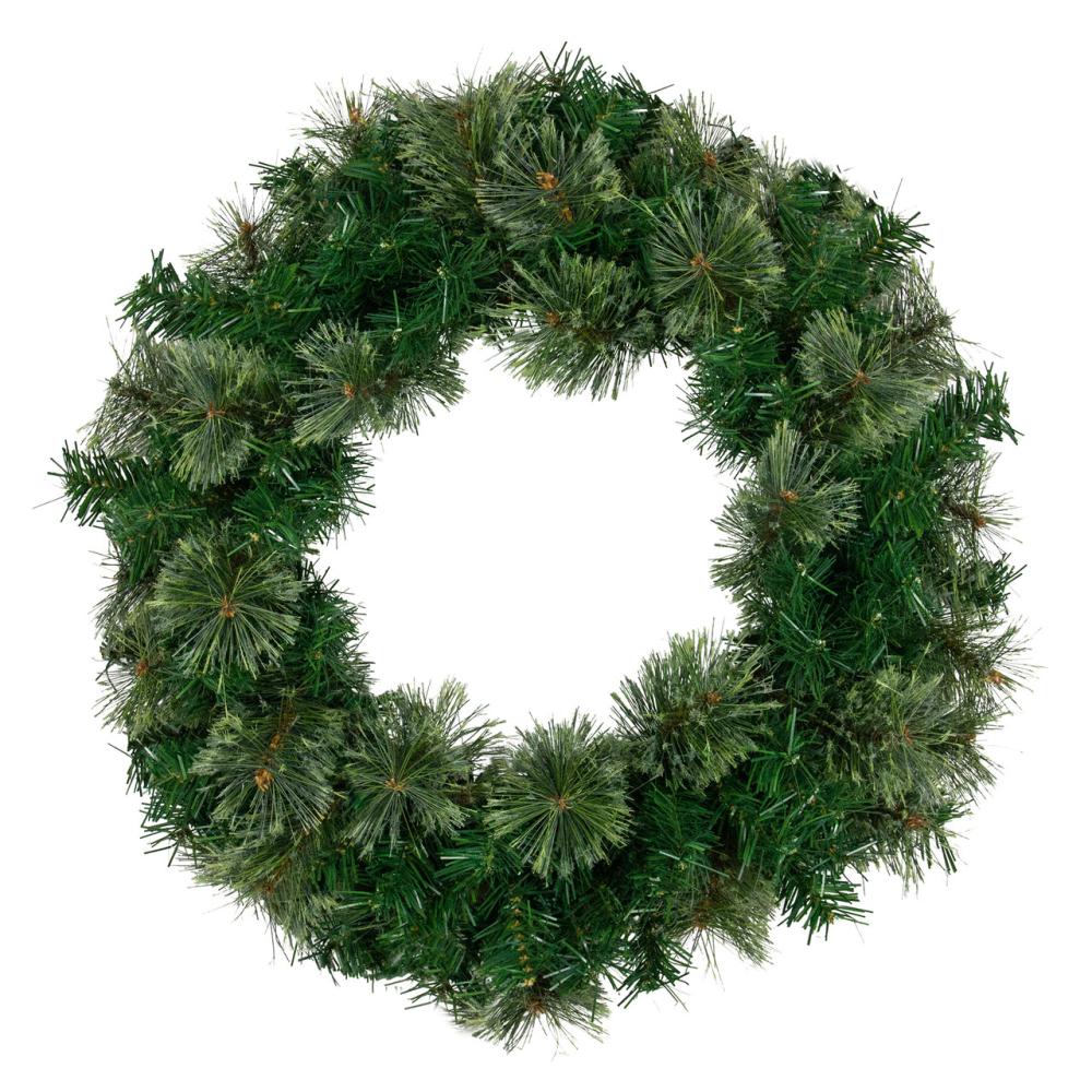 Traditional Pine Wreaths | Oregon Cashmere Pine Artificial Christmas Wreath, 24-Inch, Unlit Traditional Pine Wreaths Traditional Pine Wreaths