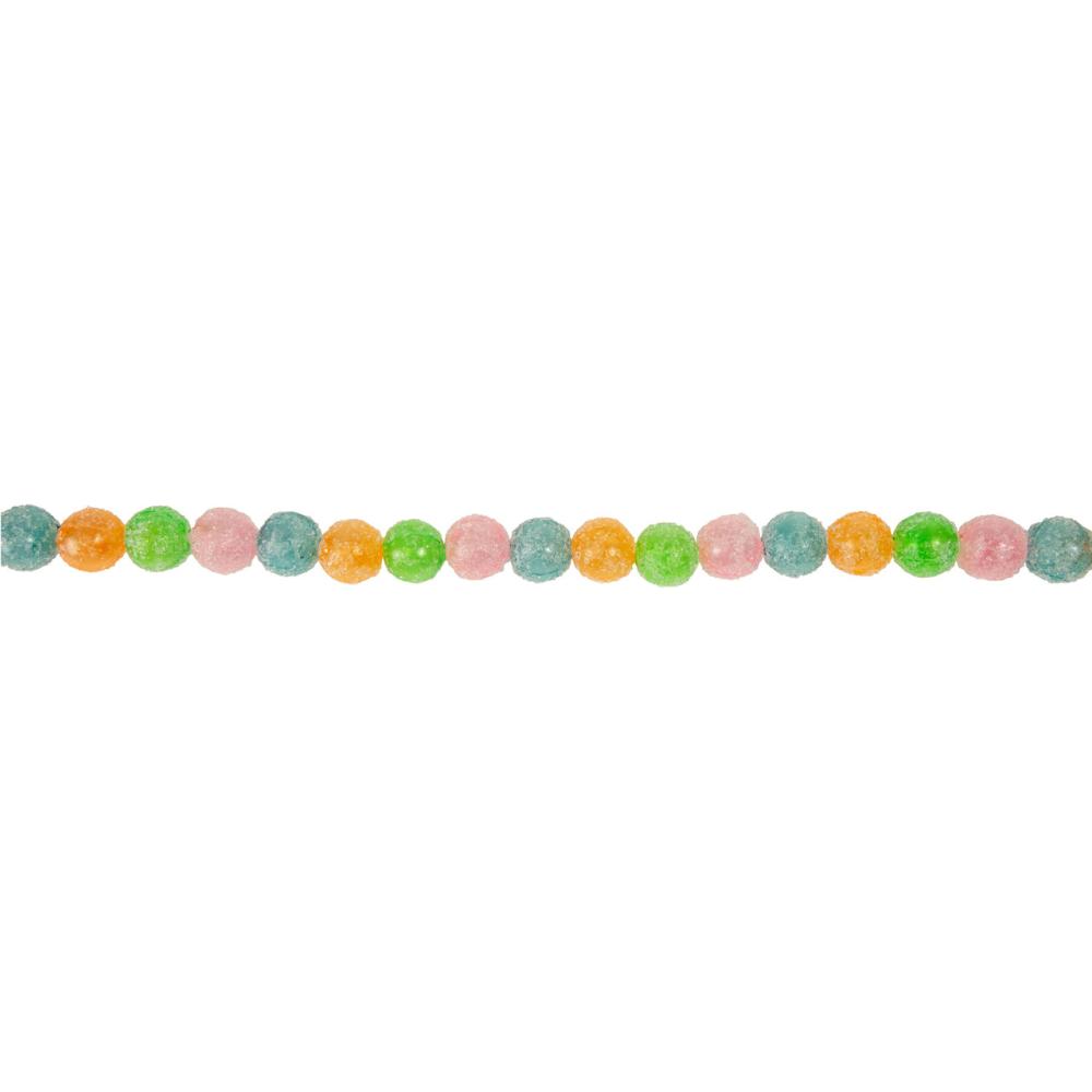 Unlit Garland | 6ft Pastel Faux Candy Christmas Garland – Unlit Garland Specialty Garland