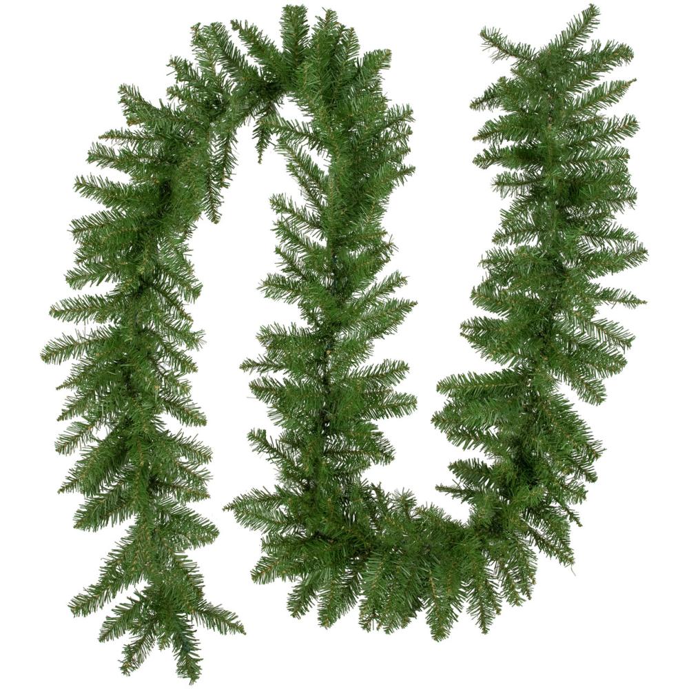 Unlit Garland | 9′ x 10" Rockwood Pine Artificial Christmas Garland, Unlit Garland Traditional Pine Garland