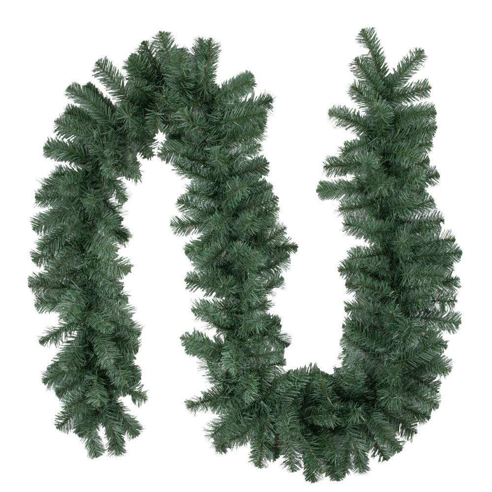 Unlit Garland | 9′ x 12" Colorado Blue Spruce Artificial Christmas Garland, Unlit Garland Unlit Garland