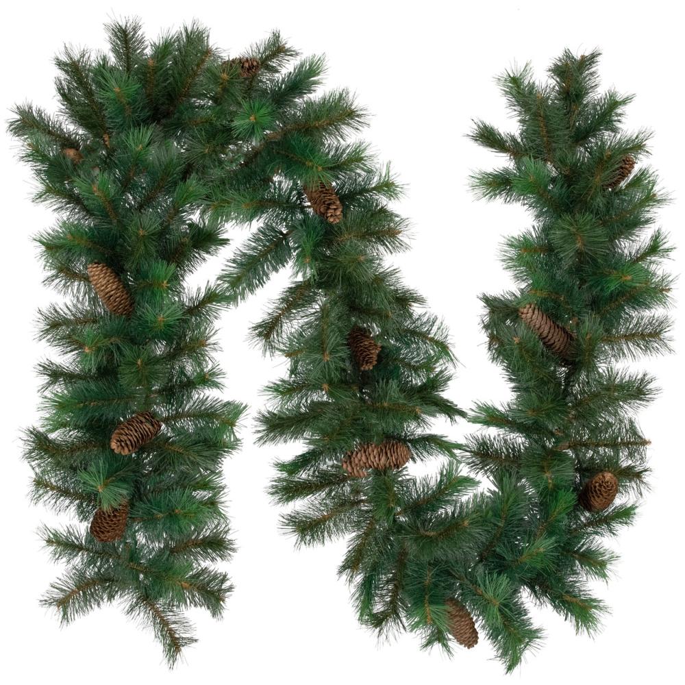 Unlit Garland | 9′ x 12" Royal Oregon Pine Artificial Christmas Garland, Unlit Garland Unlit Garland