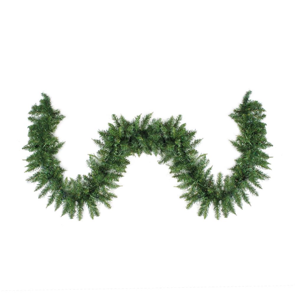 Unlit Garland | Buffalo Fir Artificial Commercial Christmas Garland – 50′ x 12" – Unlit Garland Traditional Pine Garland