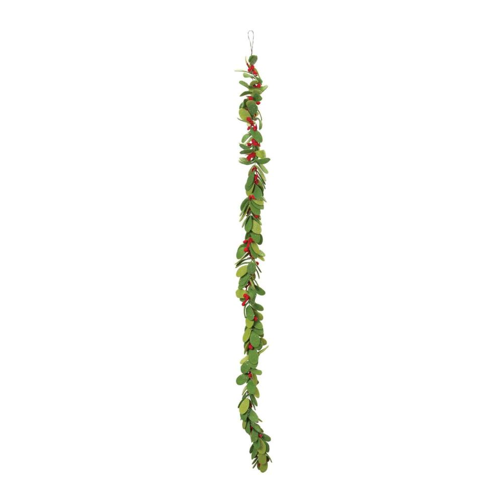 Unlit Garland | Mistletoe Artificial Christmas Garlands – 4.5′ x 3" – Unlit – Set of 2 Garland Unlit Garland