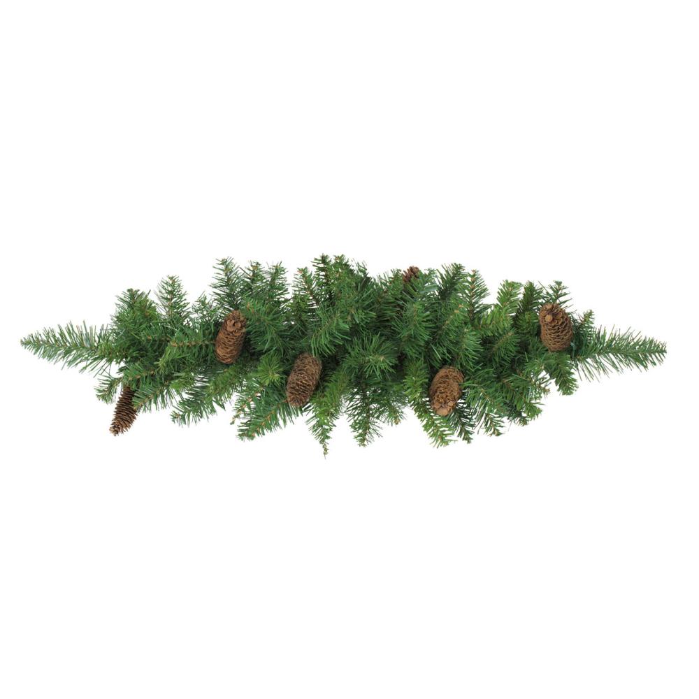 Unlit Swags | 32" Dakota Red Pine Artificial Christmas Swag – Unlit Swags & Teardrops Unlit Swags