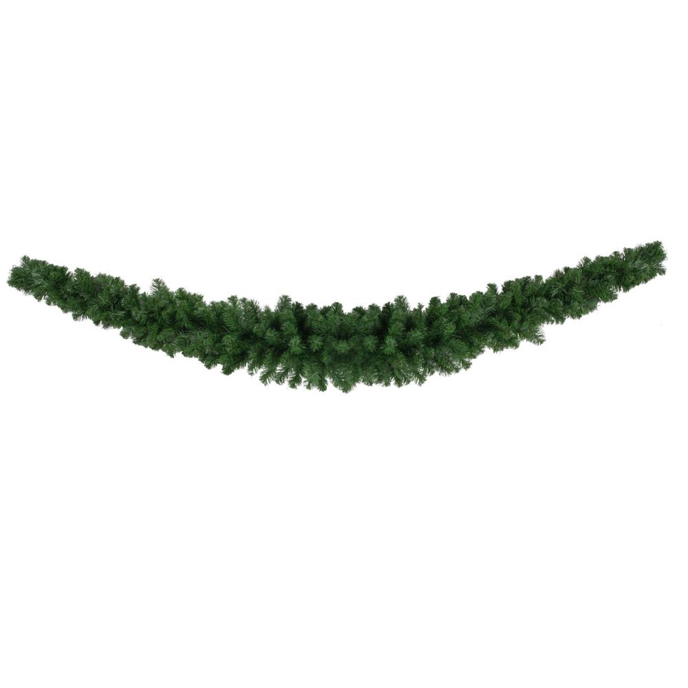 Unlit Swags | 7′ Green Colorado Spruce Artificial Christmas Swag, Unlit Swags & Teardrops Unlit Swags