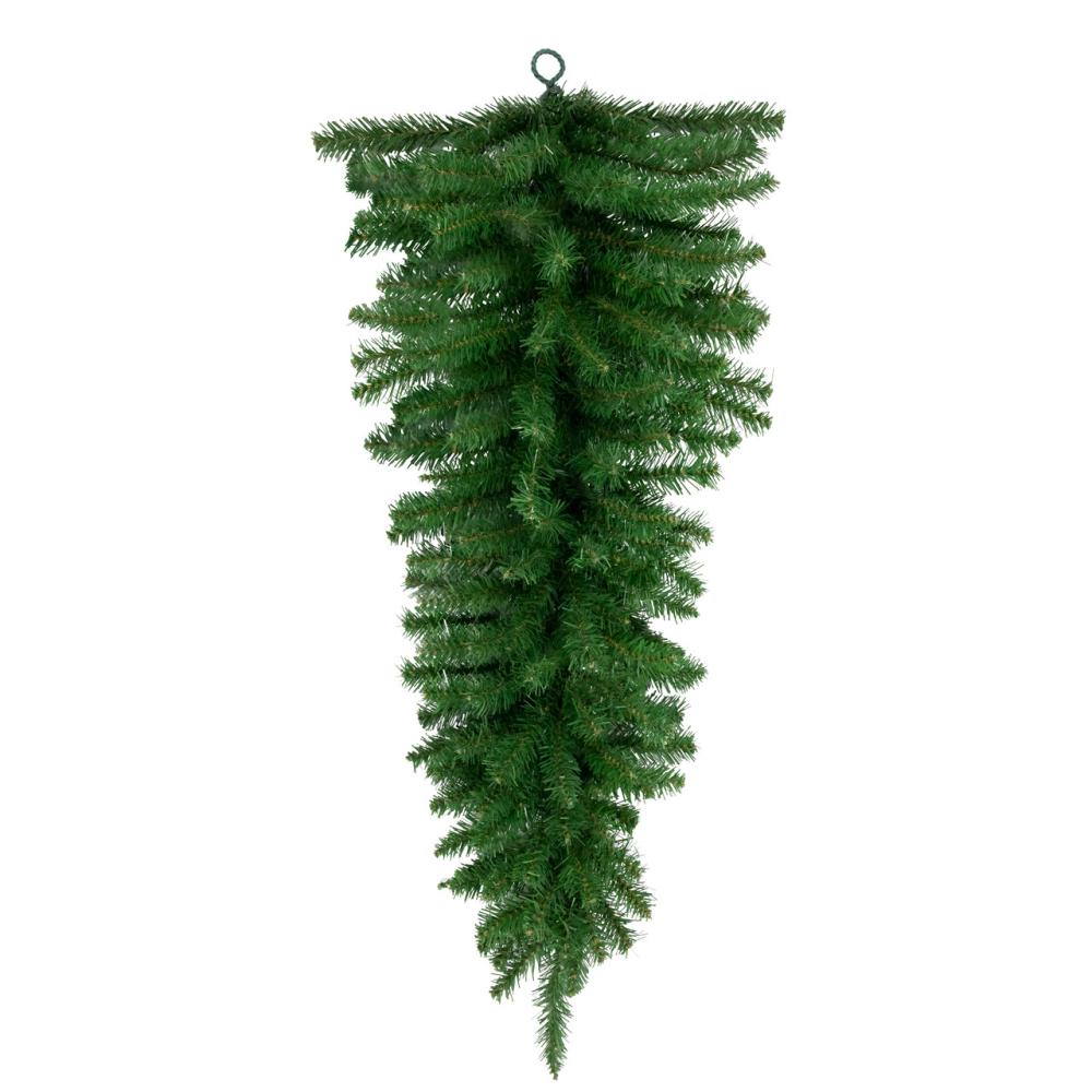 Unlit Teardrops | 36" Winona Fir Artificial Christmas Teardrop Swag, Unlit Swags & Teardrops Unlit Teardrops