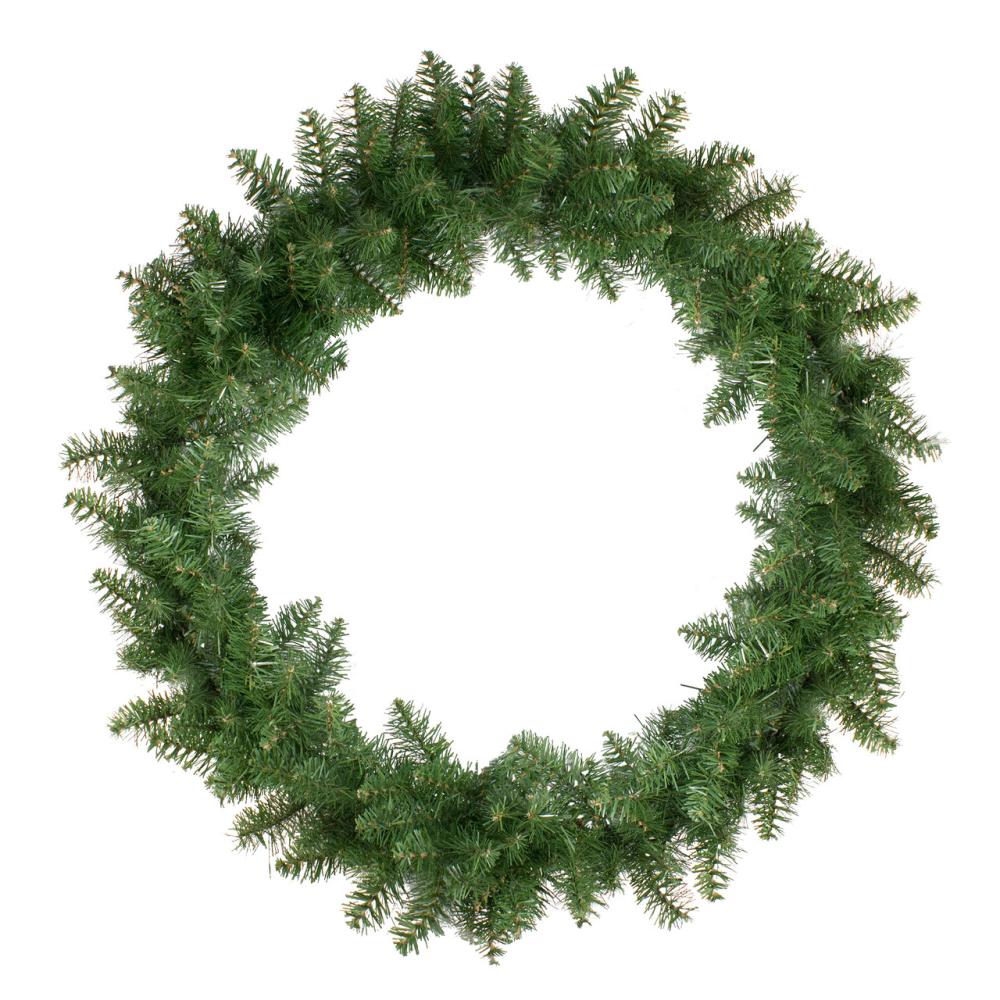 Unlit Wreaths | Buffalo Fir Artificial Christmas Wreath, 36-Inch, Unlit Traditional Pine Wreaths Traditional Pine Wreaths