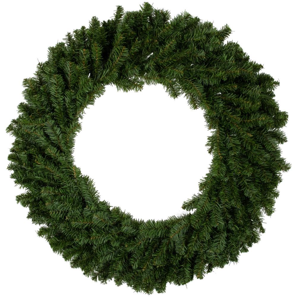 Unlit Wreaths | Canadian Pine Artificial Christmas Wreath, 36-Inch, Unlit Traditional Pine Wreaths Traditional Pine Wreaths