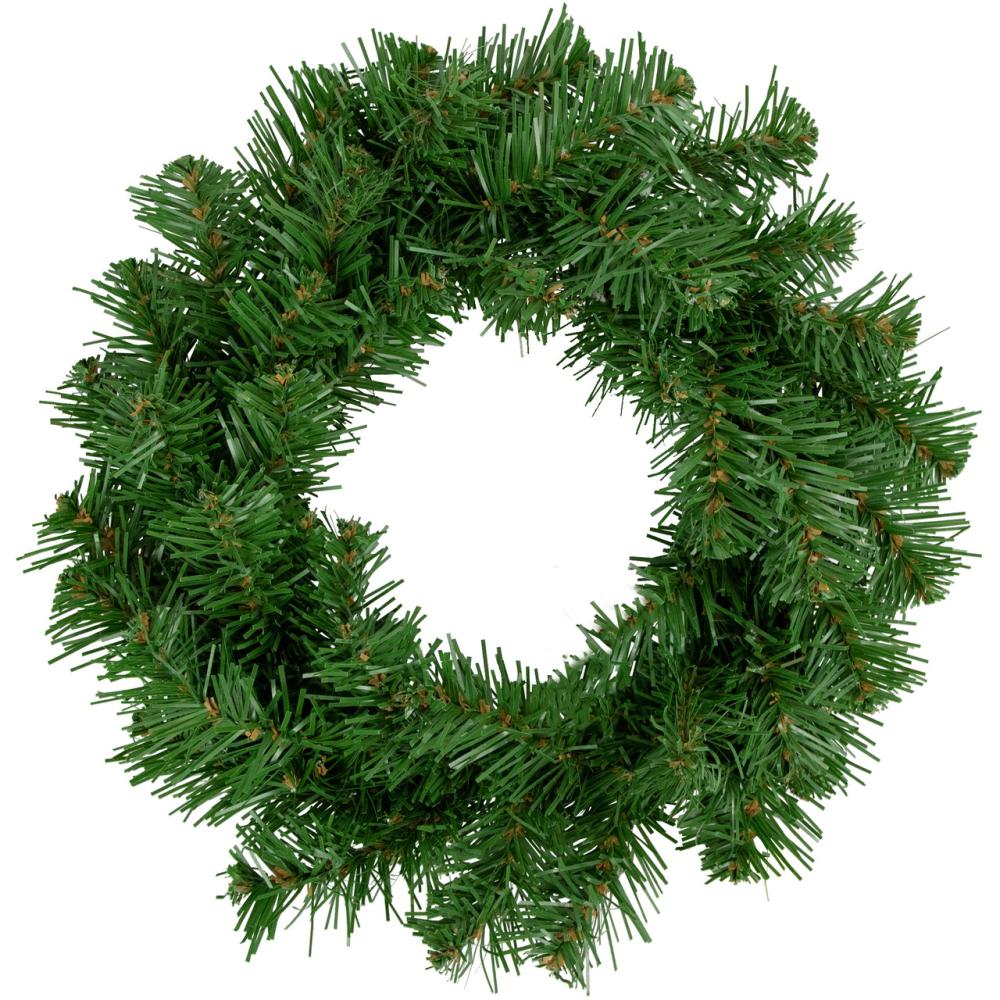 Unlit Wreaths | Deluxe Dorchester Pine Artificial Christmas Wreath, 12-Inch, Unlit Traditional Pine Wreaths Traditional Pine Wreaths