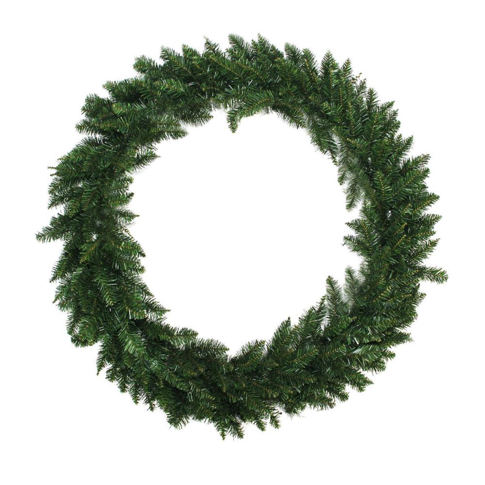 Unlit Wreaths | Green Buffalo Fir Artificial Christmas Wreath – 72-Inch, Unlit Traditional Pine Wreaths Traditional Pine Wreaths