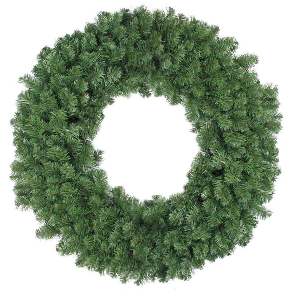 Unlit Wreaths | Green Colorado Spruce Artificial Christmas Wreath, 36-Inch, Unlit Traditional Pine Wreaths Traditional Pine Wreaths