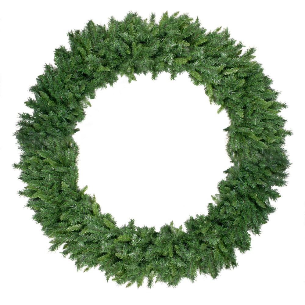 Unlit Wreaths | Green Lush Mixed Pine Artificial Christmas Wreath – 72-Inch, Unlit Traditional Pine Wreaths Traditional Pine Wreaths