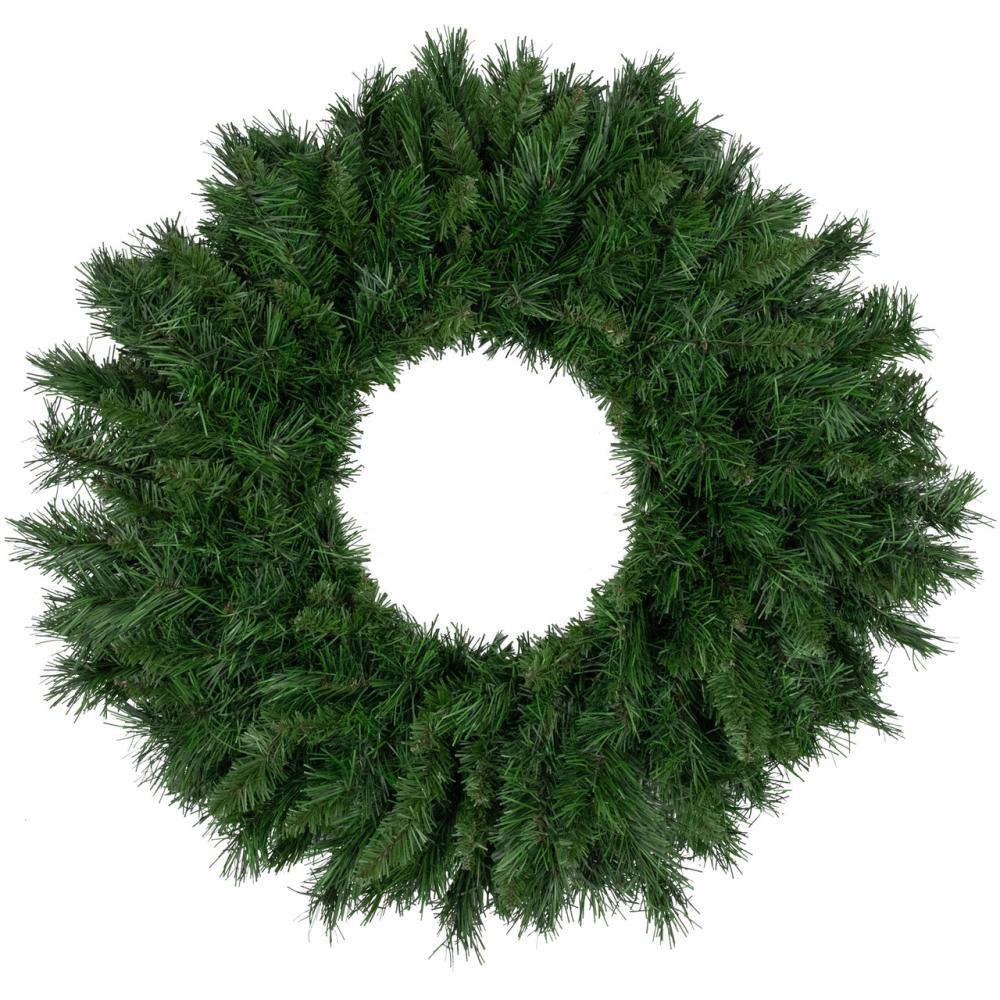 Unlit Wreaths | Lush Mixed Pine Artificial Christmas Wreath, 24-Inch, Unlit Traditional Pine Wreaths Traditional Pine Wreaths