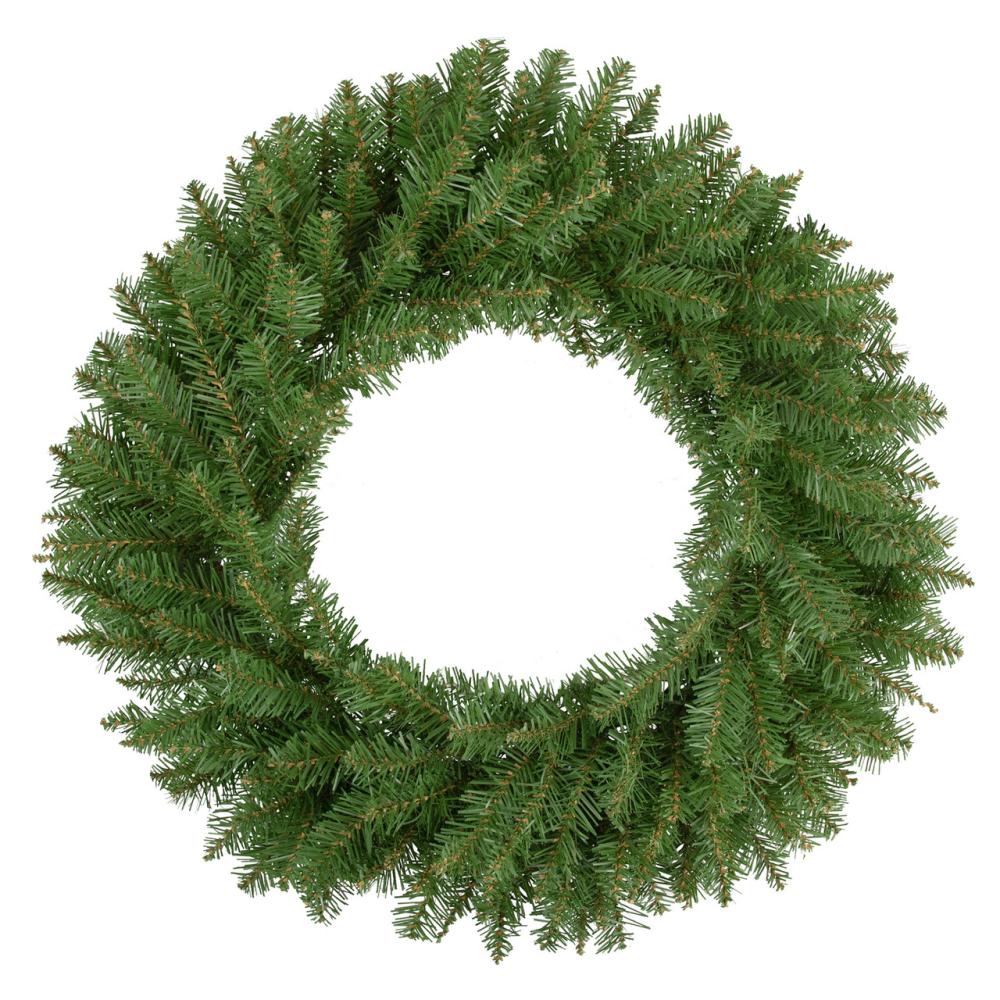 Unlit Wreaths | Northern Pine Artificial Christmas Wreath, 24-Inch, Unlit Traditional Pine Wreaths Traditional Pine Wreaths