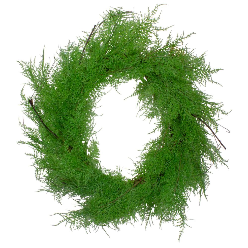 Unlit Wreaths | Real Touch™️ Artificial Cedar Christmas Wreath – 24" – Unlit Unlit Wreaths Unlit Wreaths