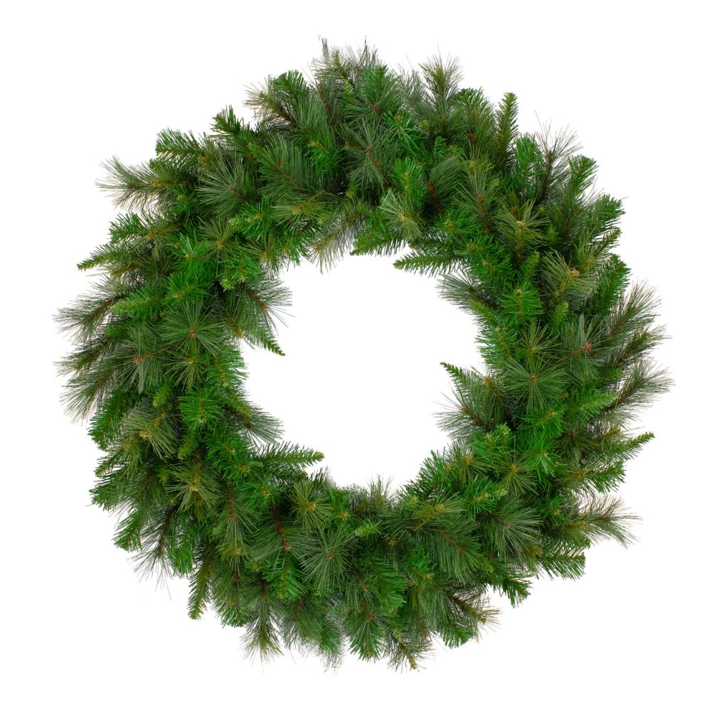 Unlit Wreaths | Real Touch™️ Canyon Mixed Pine Artificial Christmas Wreath – 36" – Unlit Unlit Wreaths Unlit Wreaths