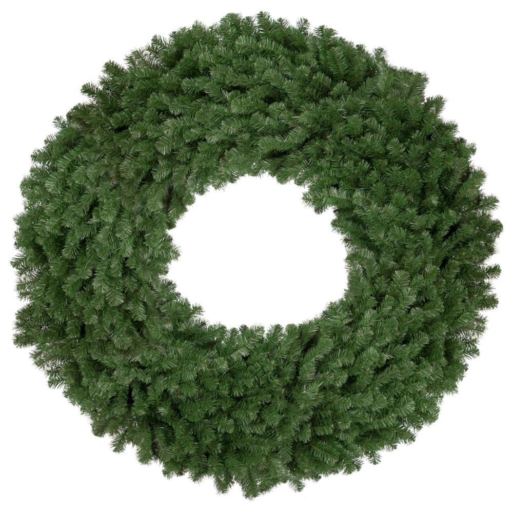 Unlit Wreaths | Windsor Pine Green Artificial Christmas Wreath – 72-Inch, Unlit Traditional Pine Wreaths Traditional Pine Wreaths