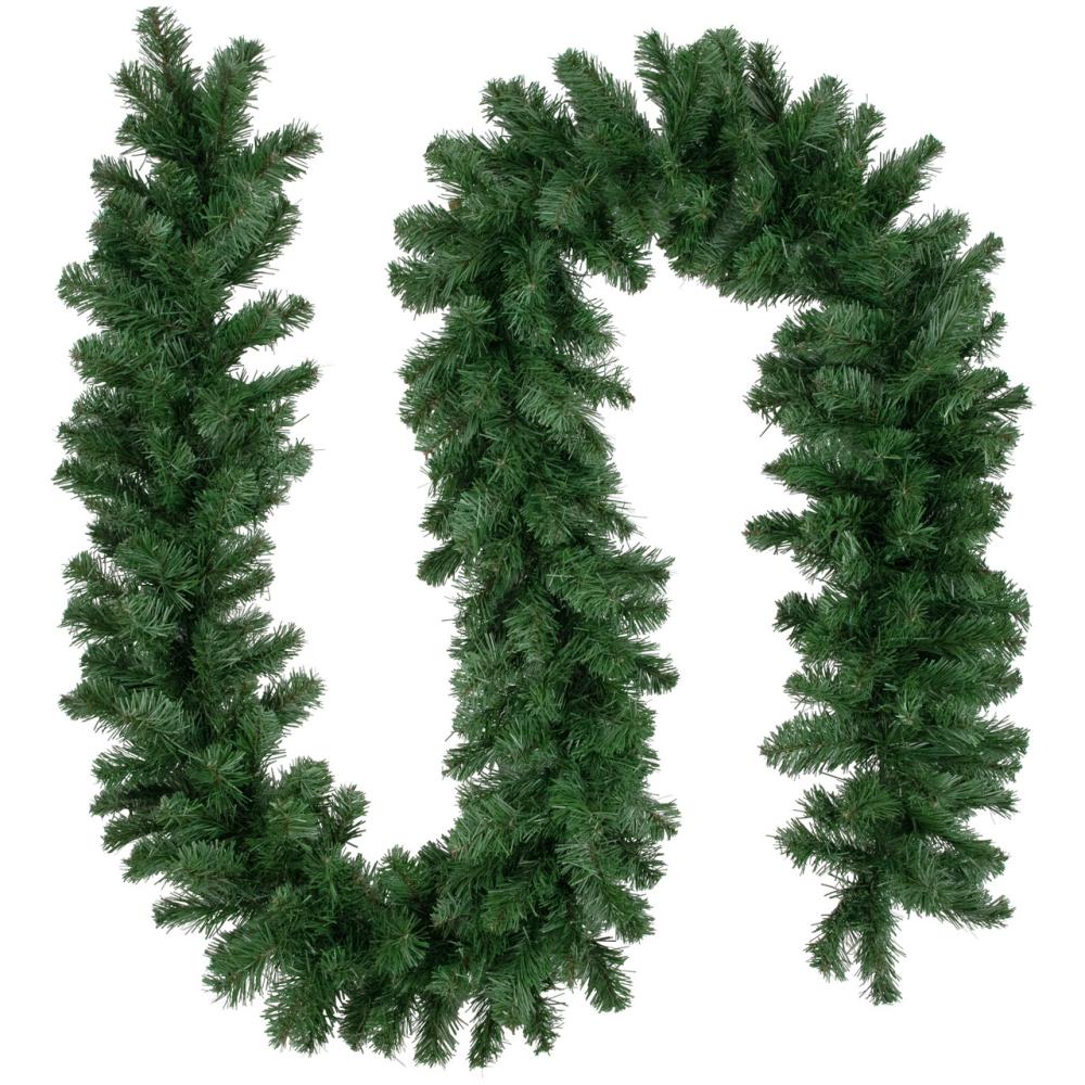 Traditional Pine Garland | 9′ x 10" Colorado Spruce Artificial Christmas Garland, Unlit Garland Traditional Pine Garland