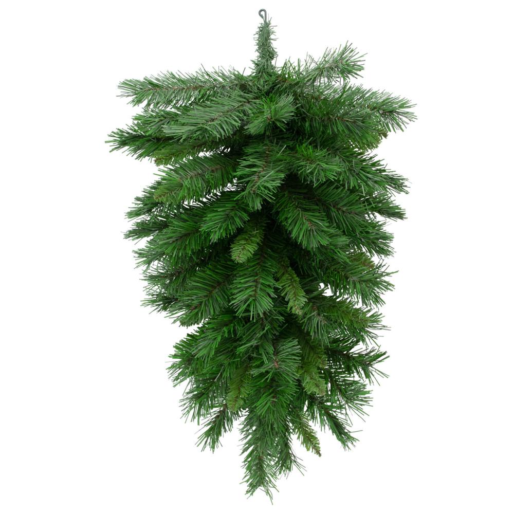 Unlit Swags | 30" Mixed Pine Artificial Christmas Teardrop Swag, Unlit Swags & Teardrops Unlit Swags