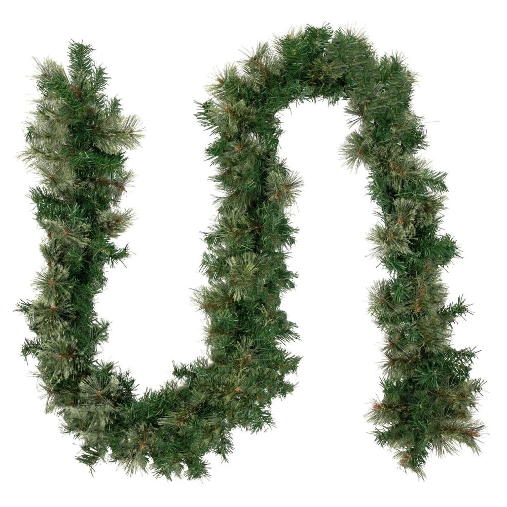 Traditional Pine Garland | 9′ x 10" Oregon Cashmere Pine Artificial Christmas Garland, Unlit Garland Traditional Pine Garland