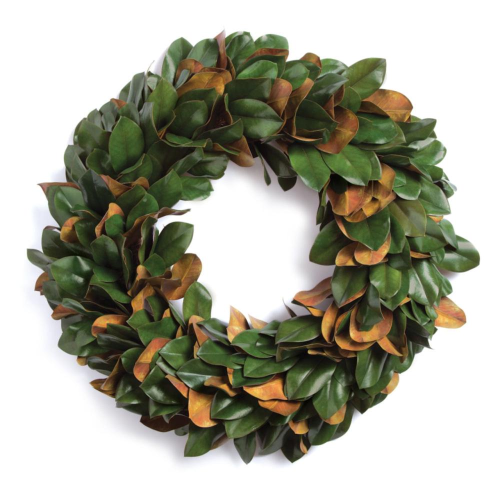 Unlit Wreaths | Magnolia Leaf Artificial Christmas Wreath – 30-Inch, Unlit Unlit Wreaths Unlit Wreaths